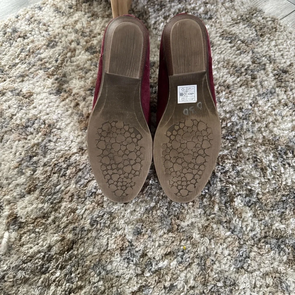 Skechers Maroon Ankle Booties - Picture 5 of 6